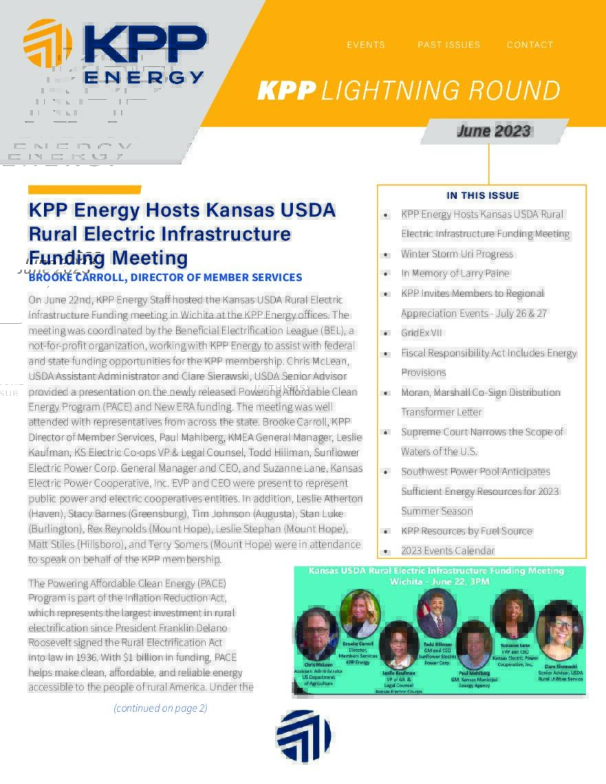 June 2023 PDF Cover Page