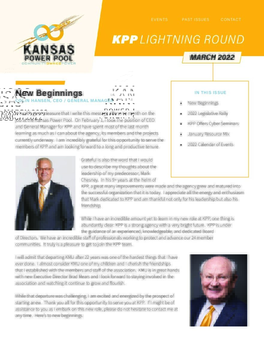 March 2022 PDF Cover Page