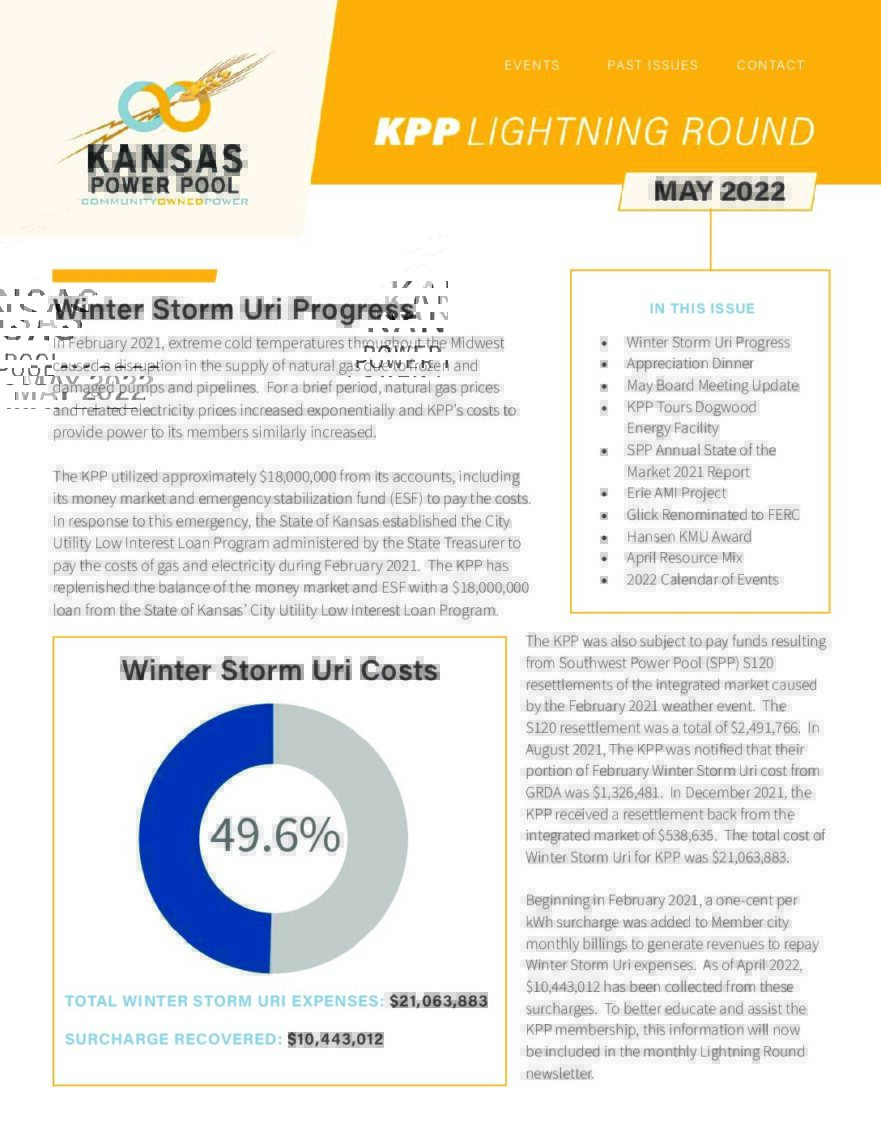 May 2022 PDF Cover Page