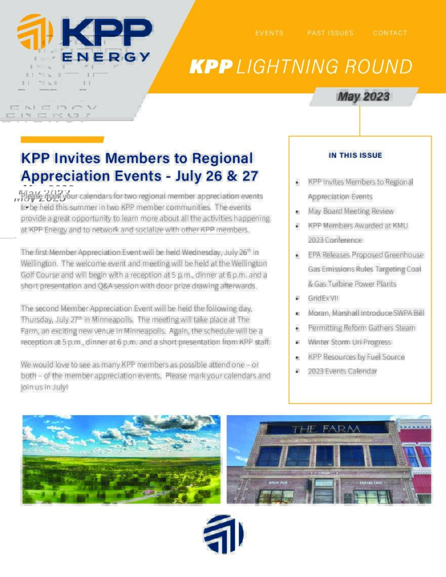 May 2023 PDF Cover Page