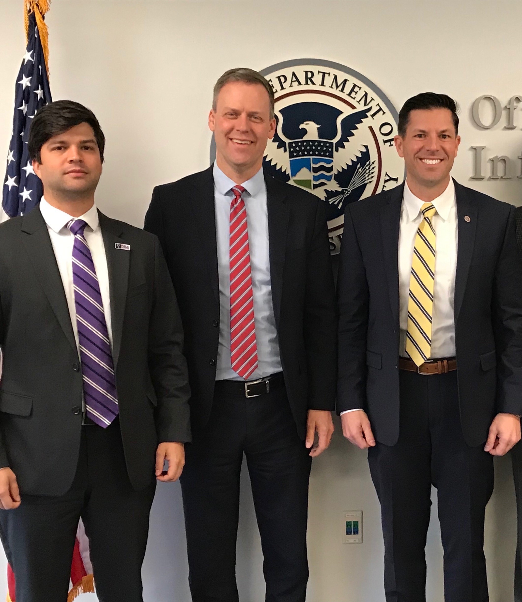 CISA assistant director Brian Harrell meets with APPA staff