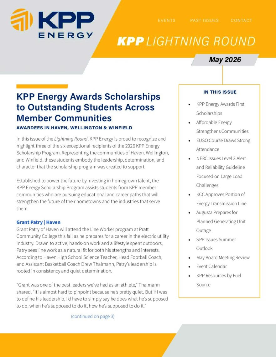 May 2026 PDF Cover Page