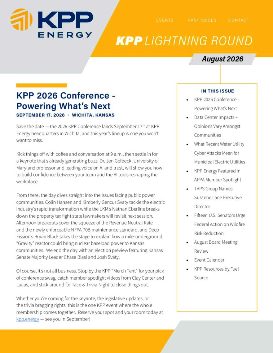 August 2026 PDF Cover Page
